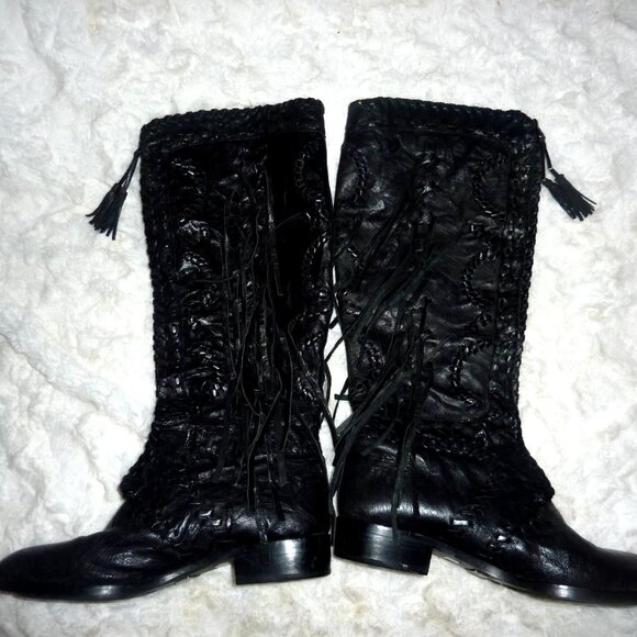 Sam Edelman Shoes - Excellent Sam Edelman Black Palermo Leather Boots Tons of Detail Size 8 $350